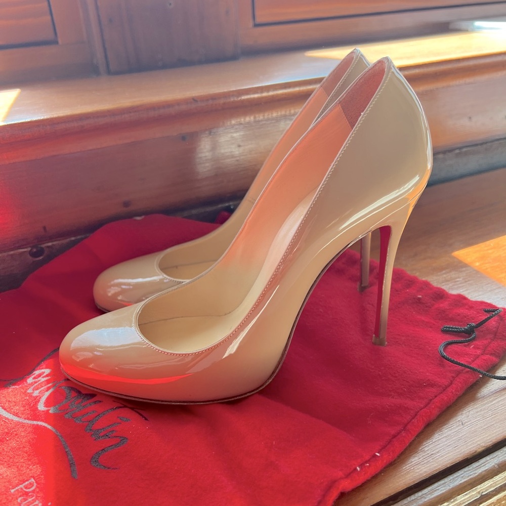 Christian Louboutin - Simple Patent Leather Pumps